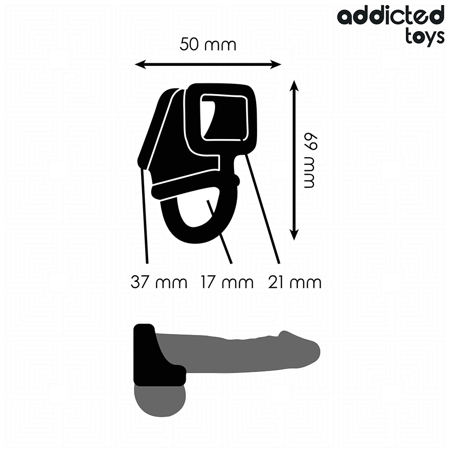 ADDICTED TOYS - ANILLO JAULA PARA EL PENE - Lover Dreams