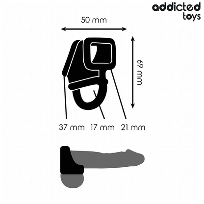 ADDICTED TOYS - ANILLO JAULA PARA EL PENE - Lover Dreams