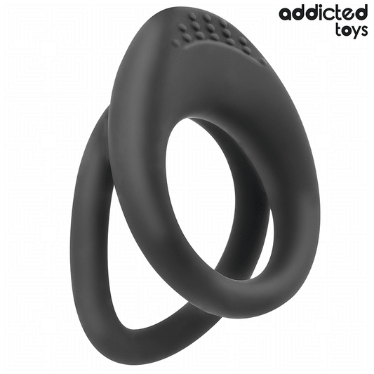 ADDICTED TOYS - ANILLO TEXTURIZADO DOBLE PARA EL PENE - Lover Dreams