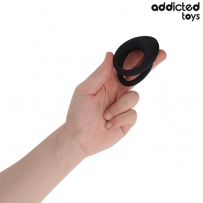 ADDICTED TOYS - ANILLO TEXTURIZADO DOBLE PARA EL PENE - Lover Dreams
