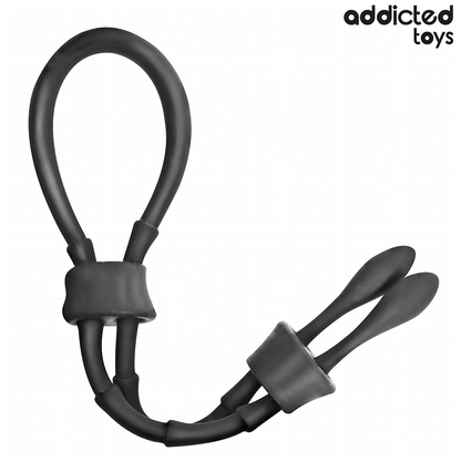 ADDICTED TOYS - CUERDA SILICONA AJUSTABLE PARA EL PENE - Lover Dreams