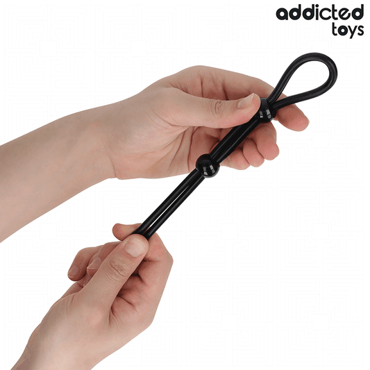 ADDICTED TOYS - CUERDA SILICONA PARA EL PENE DE LAZO DOBLE - Lover Dreams