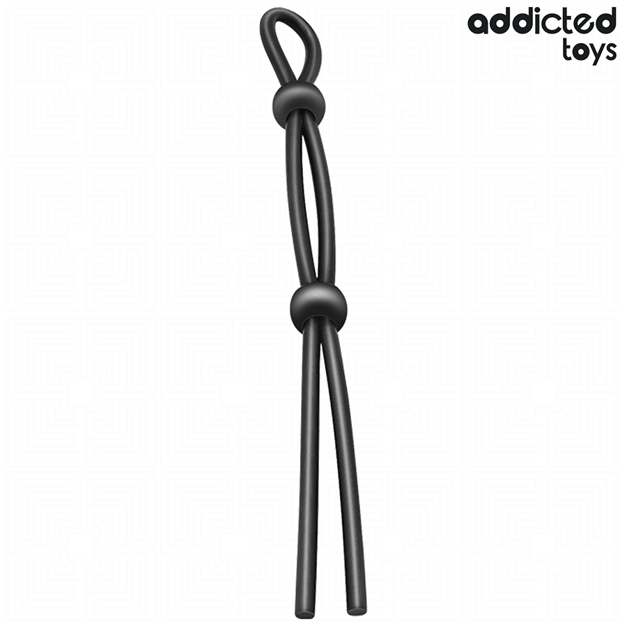 ADDICTED TOYS - CUERDA SILICONA PARA EL PENE DE LAZO DOBLE - Lover Dreams