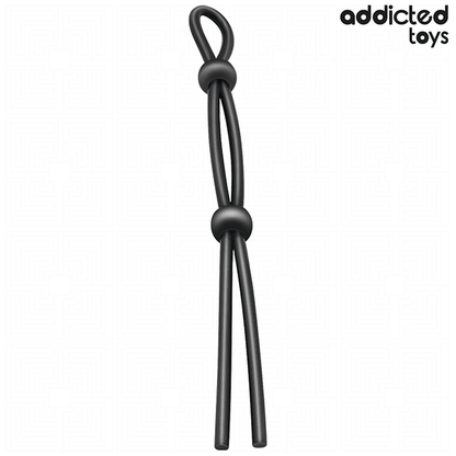 ADDICTED TOYS - CUERDA SILICONA PARA EL PENE DE LAZO DOBLE - Lover Dreams