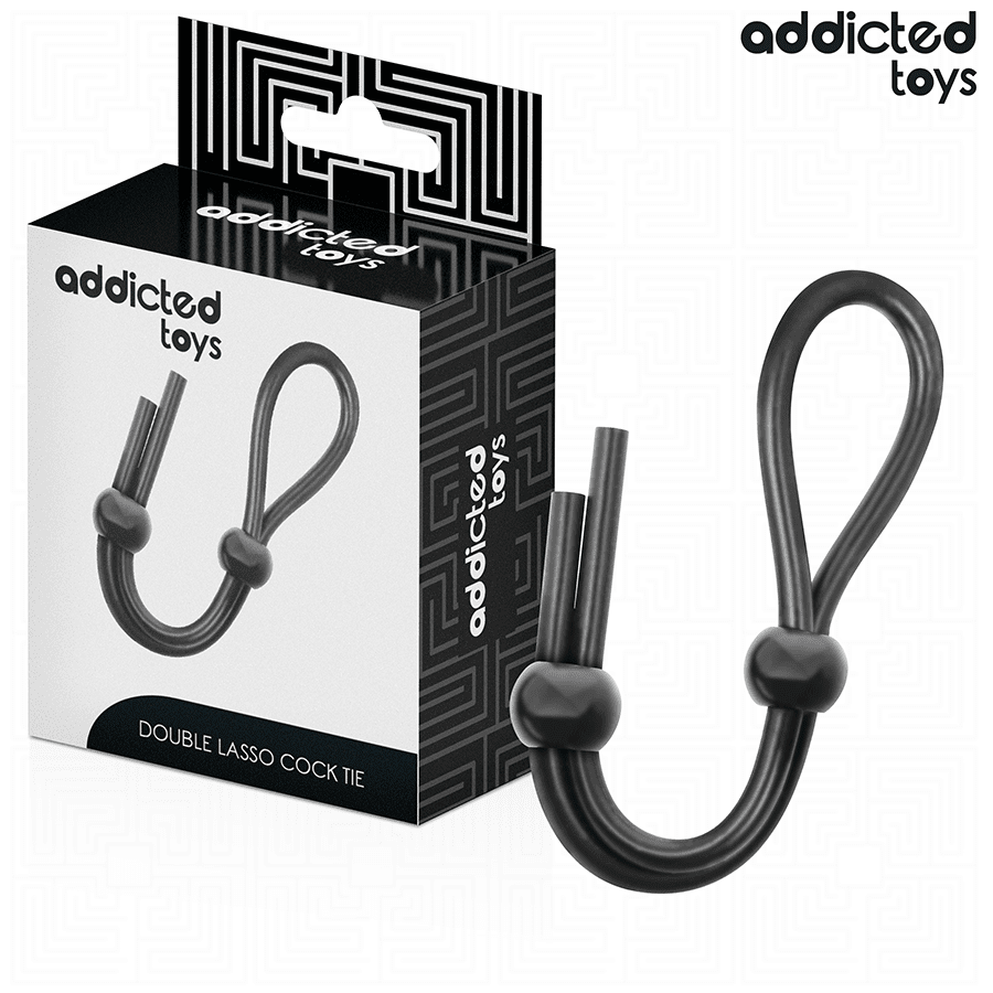 ADDICTED TOYS - CUERDA SILICONA PARA EL PENE DE LAZO DOBLE - Lover Dreams