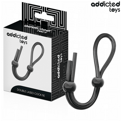 ADDICTED TOYS - CUERDA SILICONA PARA EL PENE DE LAZO DOBLE - Lover Dreams