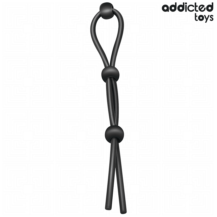 ADDICTED TOYS - CUERDA SILICONA PARA EL PENE DE LAZO TRIPLE - Lover Dreams