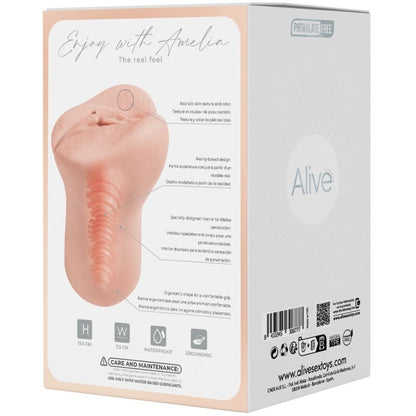ALIVE - AMELIA MASTURBADOR MASCULINO VAGINA SUPER REALÍSTICO NATURAL - Lover Dreams