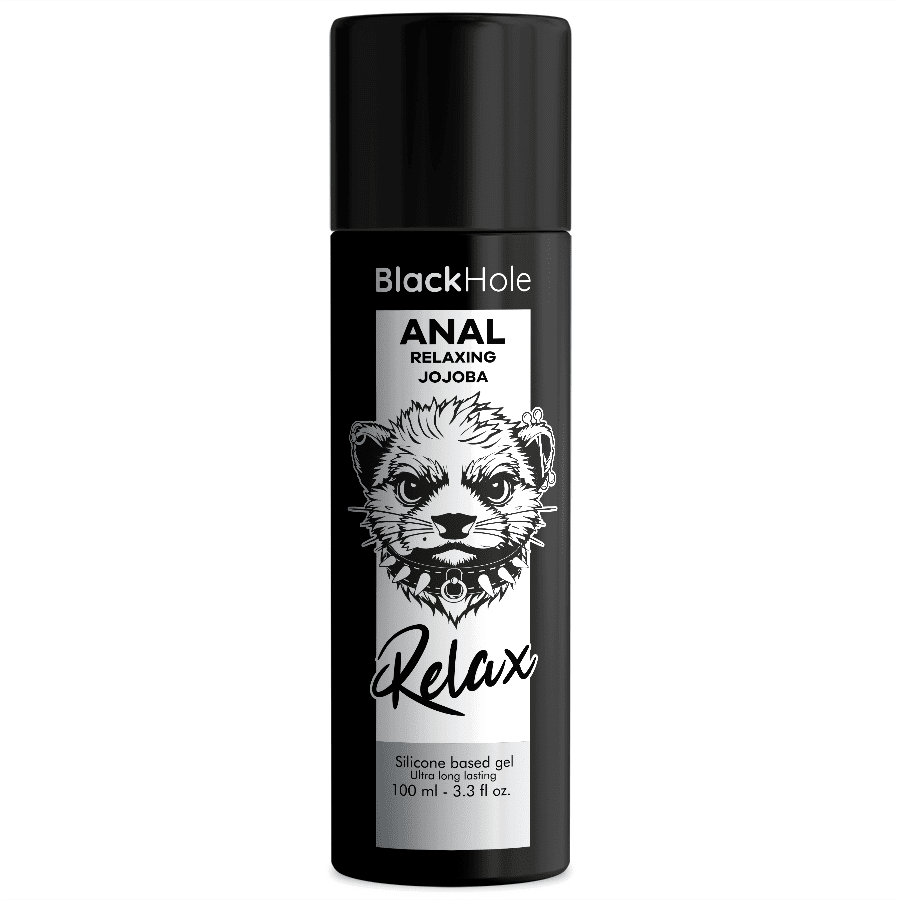 BLACK HOLE - ANAL RELAXING CON JOJOBA BASE SILICONA 100 ML
