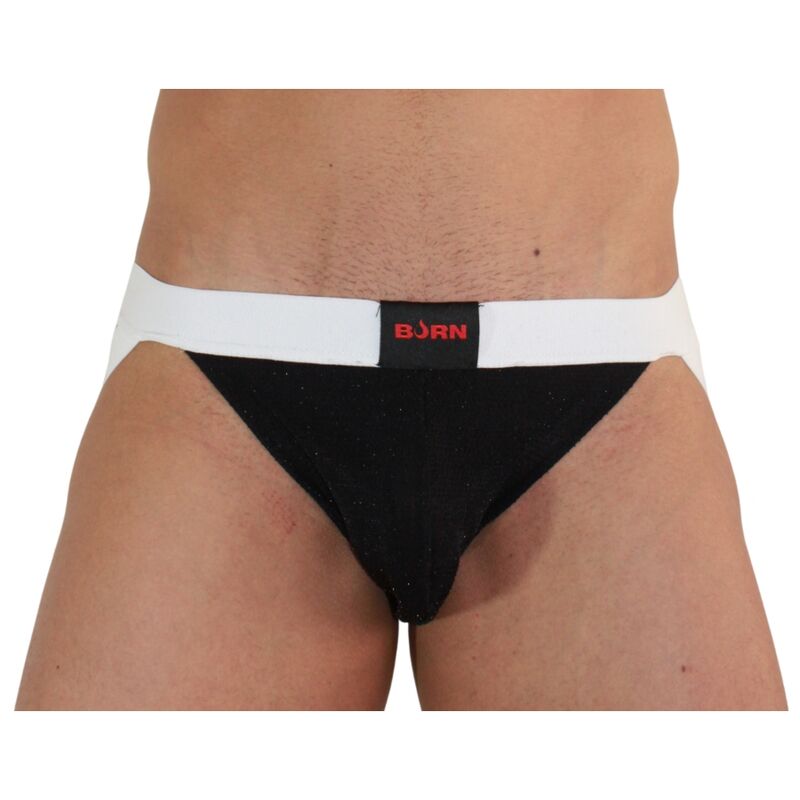 BURN - 004 JOCK BRILLANTE NEGRO / BLANCO S - Lover Dreams