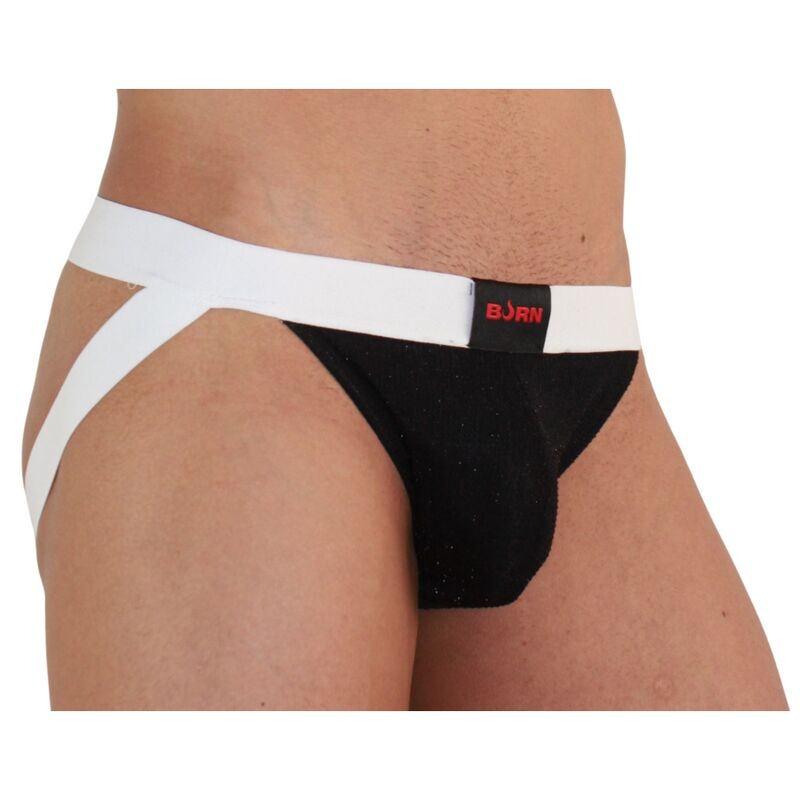 BURN - 004 JOCK BRILLANTE NEGRO / BLANCO S - Lover Dreams