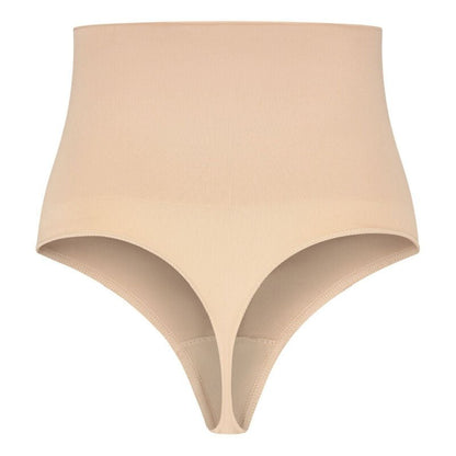 BYE - BRA - FAJA SIN COSTURAS ESTILO TANGA BEIGE TALLA S - Lover Dreams