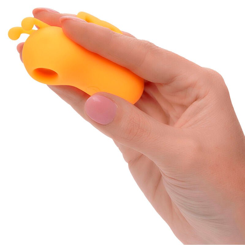 CALEXOTICS - NEON VIBES THE BUZZING VIBE ESTIMULADOR DE DEDO 10 VIBRACIONES NARANJA - Lover Dreams