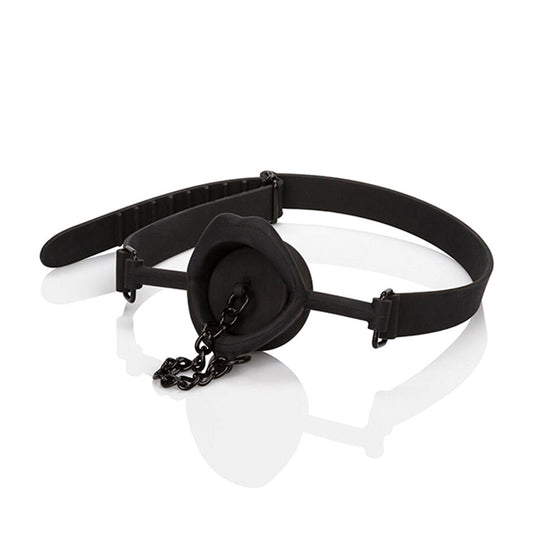 CALEXOTICS - SCANDAL MORDAZA CON TAPÓN DE SILICONA NEGRO - Lover Dreams