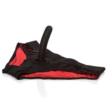 CALEXOTICS - SCANDAL SET DE BRAGUITAS ROJAS CON DILDO TALLA S/M - Lover Dreams