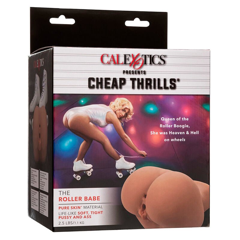 CALEXOTICS - THE ROLLER BABE DOBLE MASTURBADOR REALÍSTICO NATURAL - Lover Dreams