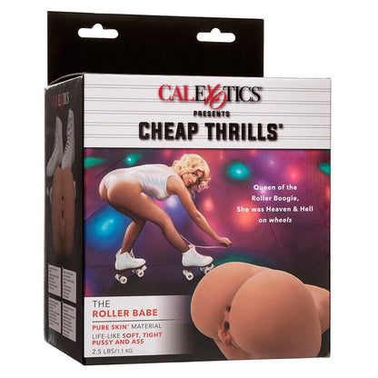 CALEXOTICS - THE ROLLER BABE DOBLE MASTURBADOR REALÍSTICO NATURAL - Lover Dreams
