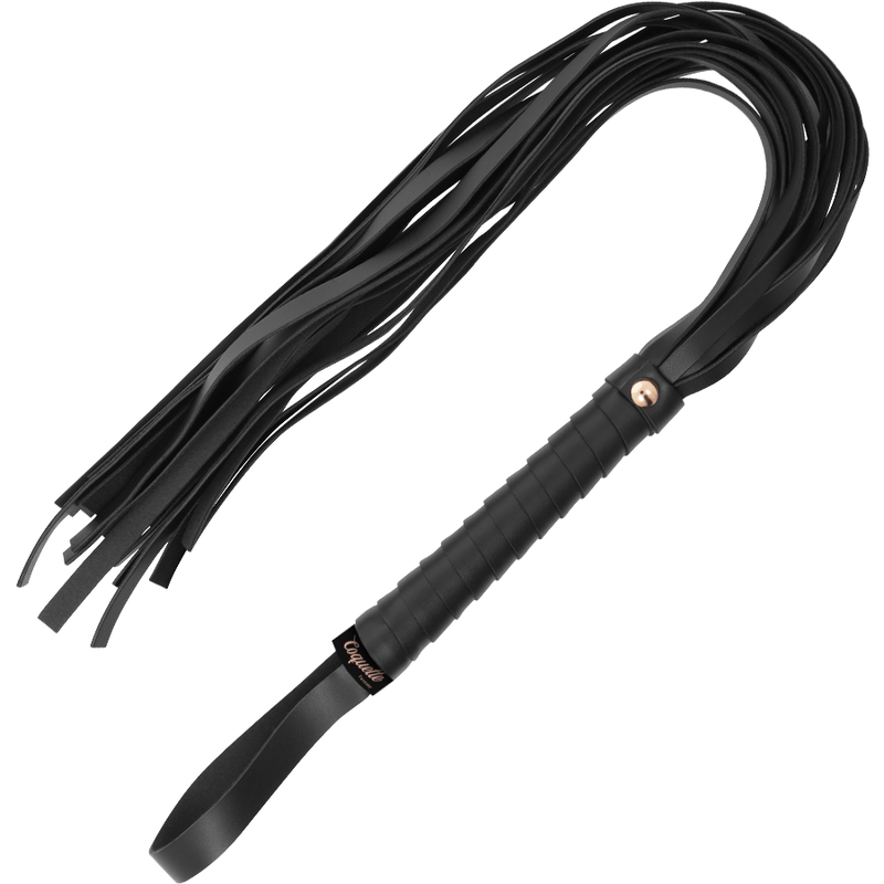 Chic Desire Coquette - Látigo de Cuero Vegano Fantasy para Juegos Eróticos - Lover Dreams