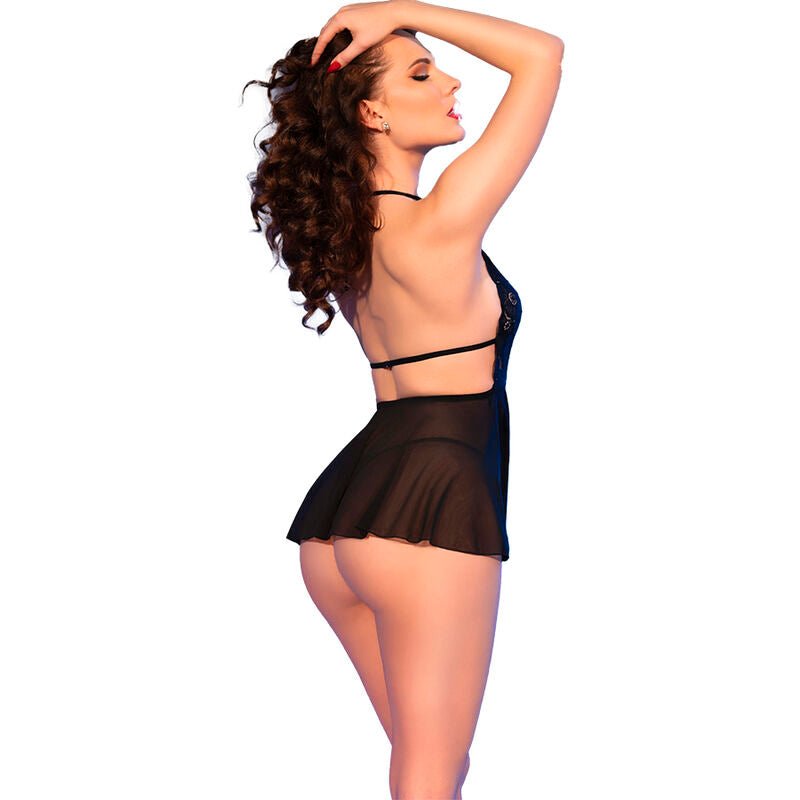 CHILIROSE - CR 4720 BABYDOLL & TANGA NEGRO S - Lover Dreams