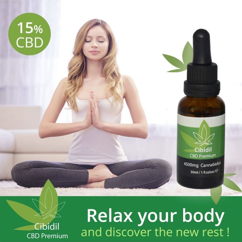🌿 Cibidil 15% – Aceite de CBD natural - Lover Dreams