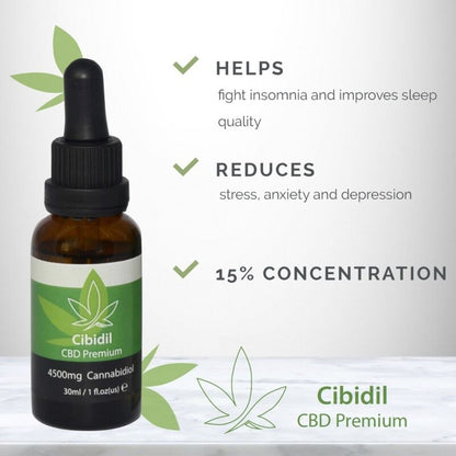 🌿 Cibidil 15% – Aceite de CBD natural - Lover Dreams