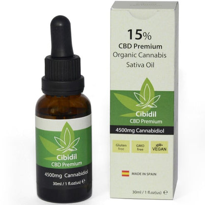 🌿 Cibidil 15% – Aceite de CBD natural - Lover Dreams