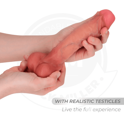 COCK MILLER - DILDO HIPERREALÍSTICO ARTICULABLE 19,3 CM - Lover Dreams