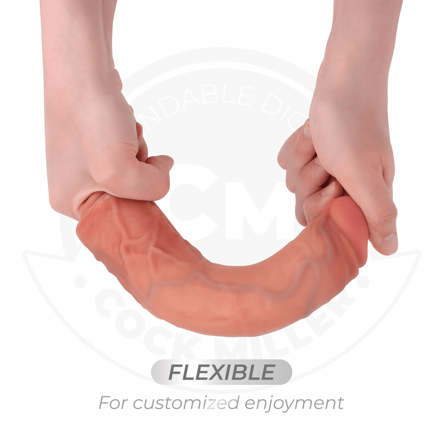 COCK MILLER - DILDO HIPERREALÍSTICO Y VIBRACIÓN CON CONTROL REMOTO 21,5 CM - Lover Dreams