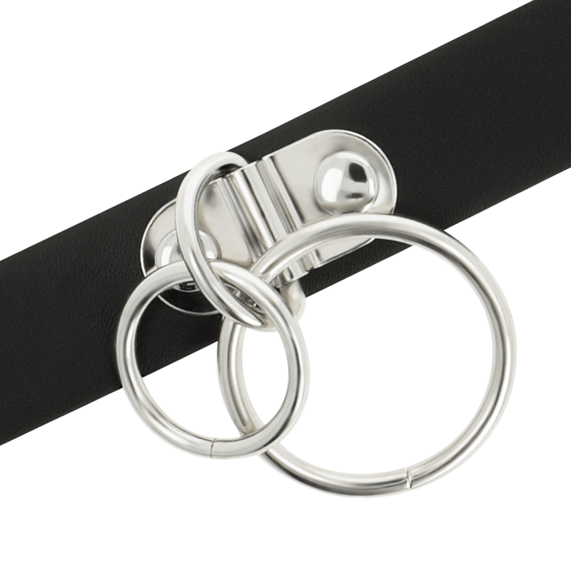 Collar Ajustable Coquette Chic Desire - Complemento Fetish y Accesorio de Lencería en PU Leather Vegano - Lover Dreams