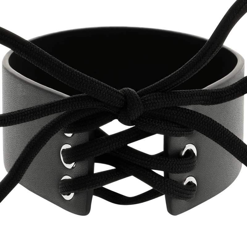 Collar Ajustable Coquette Chic Desire: Estilo BDSM y Fetish en PU Leather Vegano para Looks Atrevidos - Lover Dreams