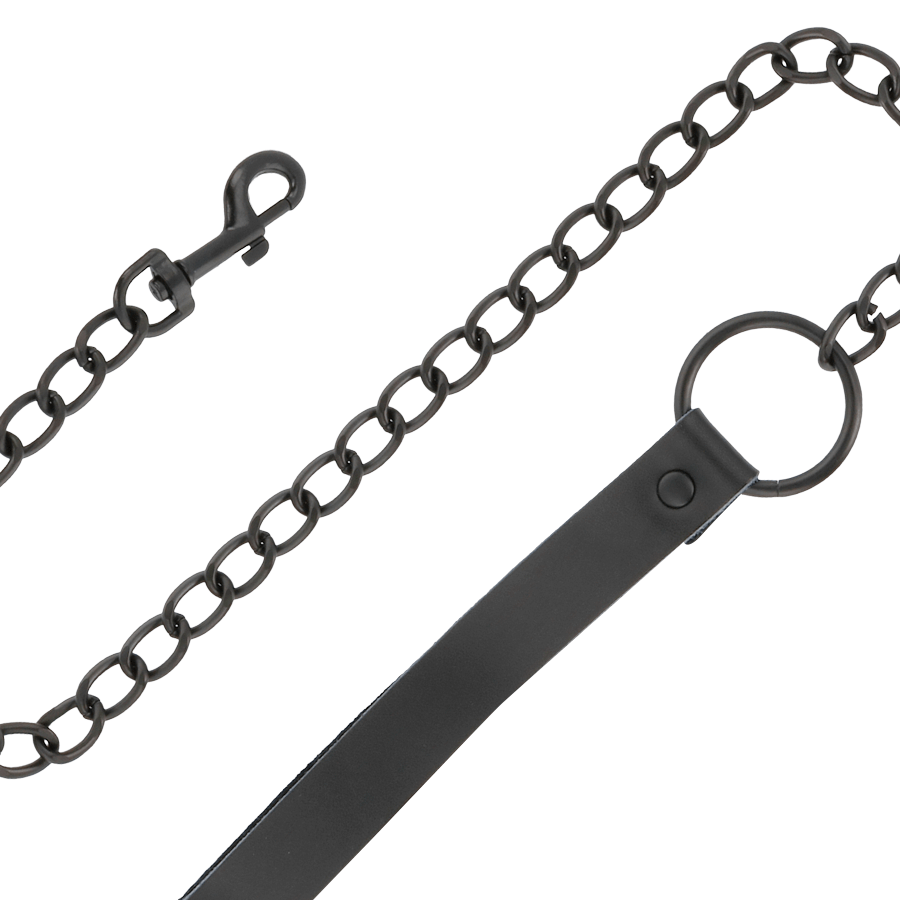 Collar con Cadena Negra DARKNESS - Elegancia y Estilo Gótico - Lover Dreams