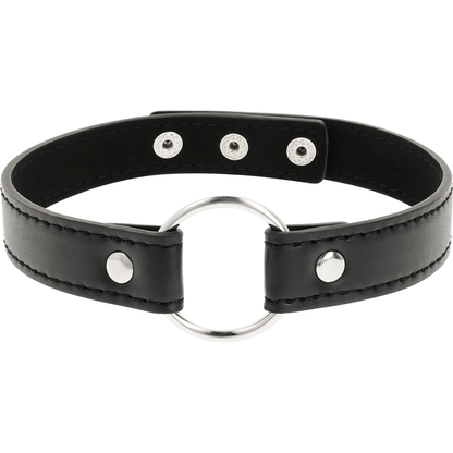 Collar Fetiche Ajustable de Cuero Vegano Coquette Chic Desire - Elegancia y Confort para la Mujer Moderna - Lover Dreams
