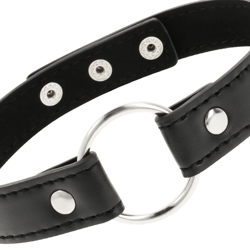 Collar Fetiche Ajustable de Cuero Vegano Coquette Chic Desire - Elegancia y Confort para la Mujer Moderna - Lover Dreams