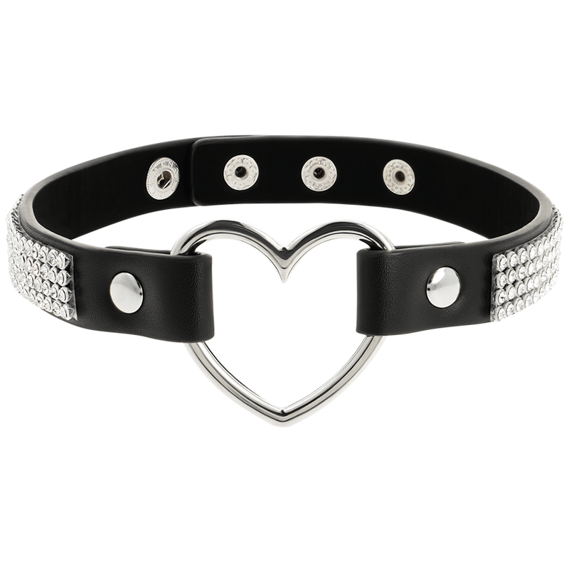 Collares Coquette Chic Desire: Elegancia Fetish en Cuero Vegano para tus Looks Atrevidos - Lover Dreams