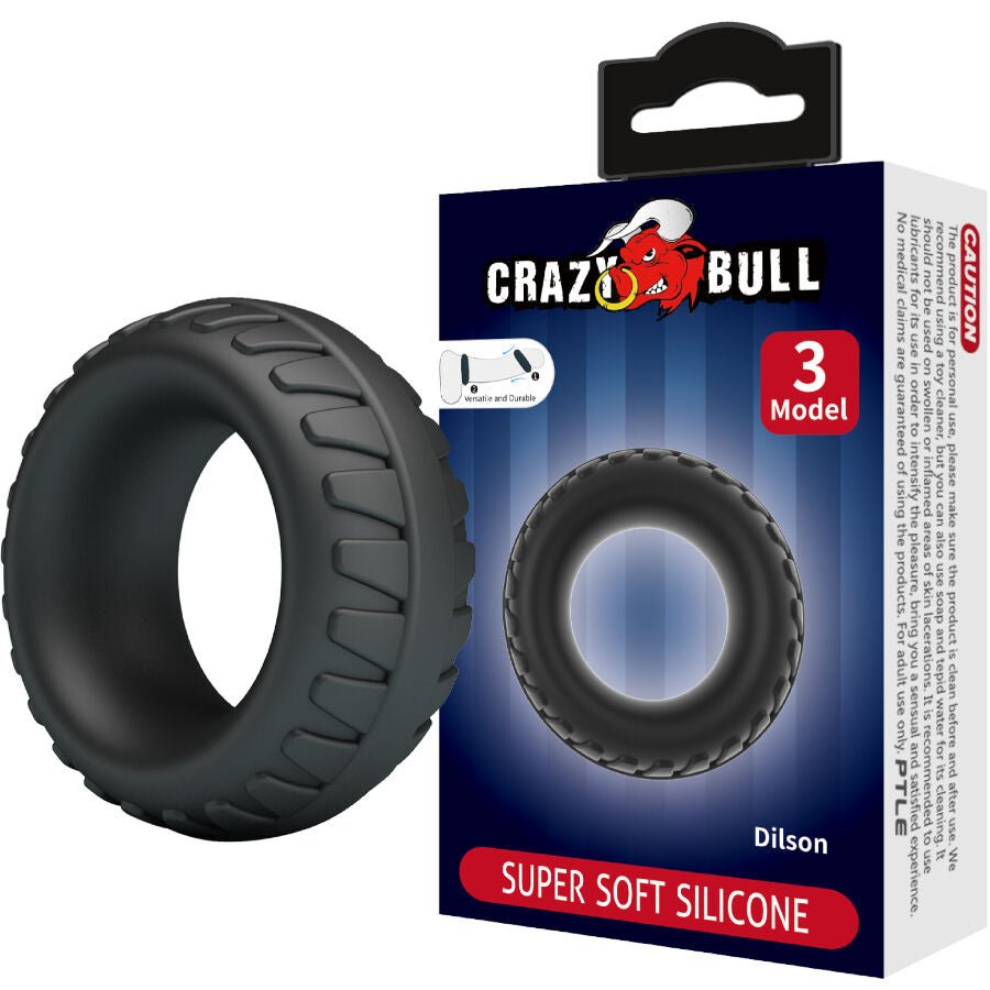 CRAZY BULL - DILSON ANILLO SILICONA MODELO 3 - Lover Dreams