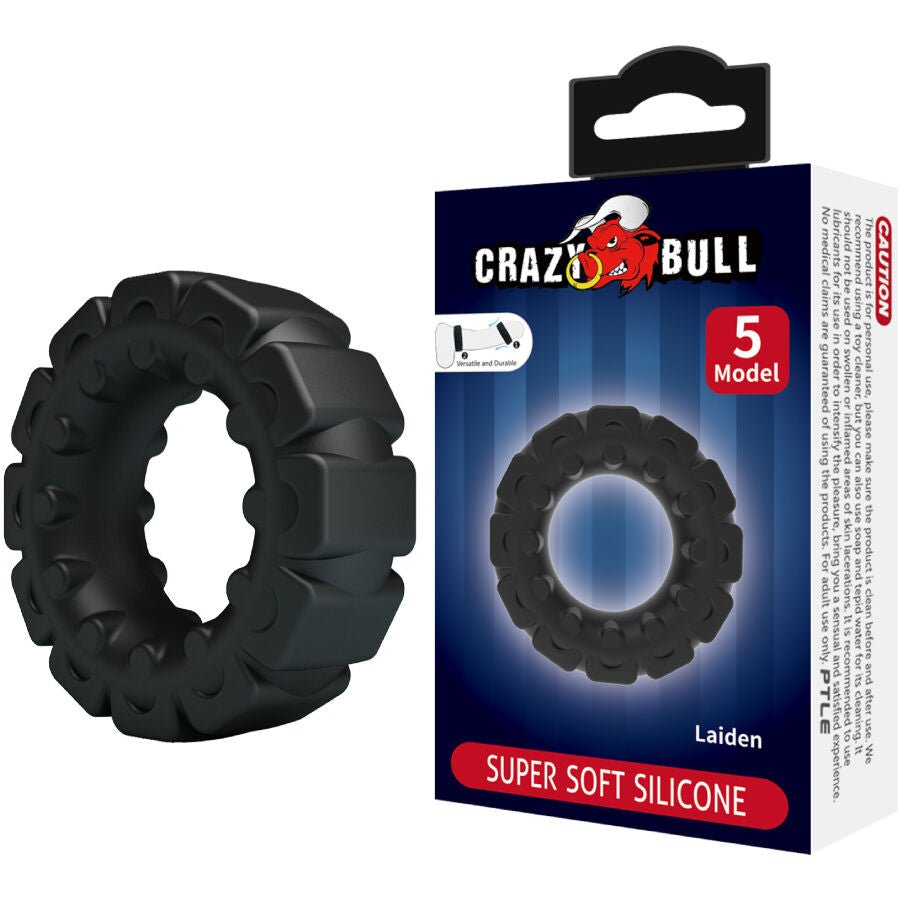CRAZY BULL - LAIDEN ANILLO SILICONA MODELO 5 - Lover Dreams