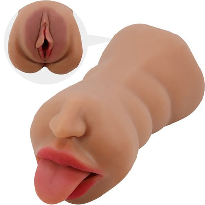 CRAZY BULL - SARAH MASTURBADOR DOBLE BOCA & VAGINA NATURAL - Lover Dreams