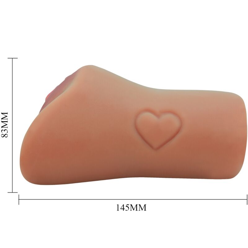 CRAZY BULL - SCARLET VAGINA Y ANO DISEÑO CON UN CORAZÓN NATURAL - Lover Dreams