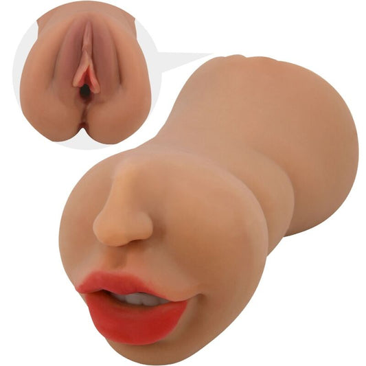 CRAZY BULL - ZOEY MASTURBADOR DOBLE BOCA & VAGINA NATURAL - Lover Dreams