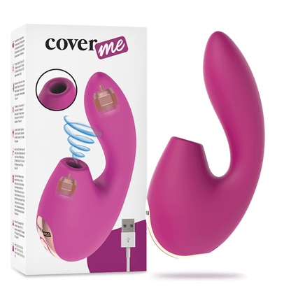 Descubre el Placer con COVERME: Vibrador de Alta Calidad para el Punto G y Clítoris, con Motores Potentes y Silicona Suave. - Lover Dreams