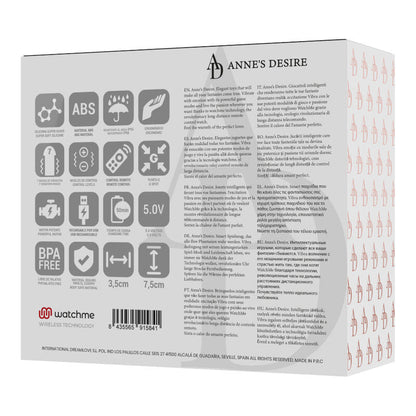 Descubre el Placer de Vanguardia con ANNE'S DESIRE: Juguetes Sexuales de Lujo con Tecnología WATCHME Innovadora y Resistente al Agua - Lover Dreams