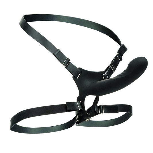 Descubre el Placer Definitivo con el Arnés Recargable Multifunción Boundless - Vibra y Estimula con Estilo - Lover Dreams