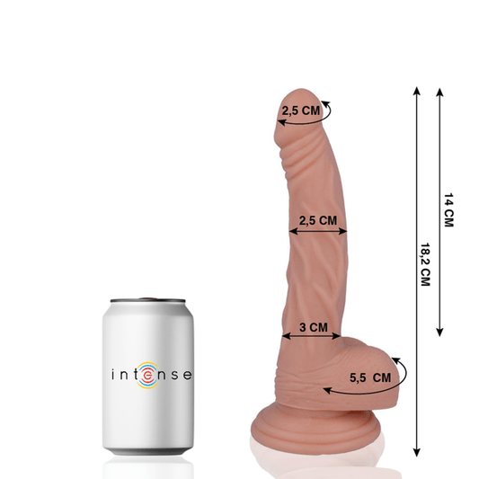Dildo Realista MR INTENSE - 18.2 cm de Longitud, 2.5 cm de Grosor - Lover Dreams