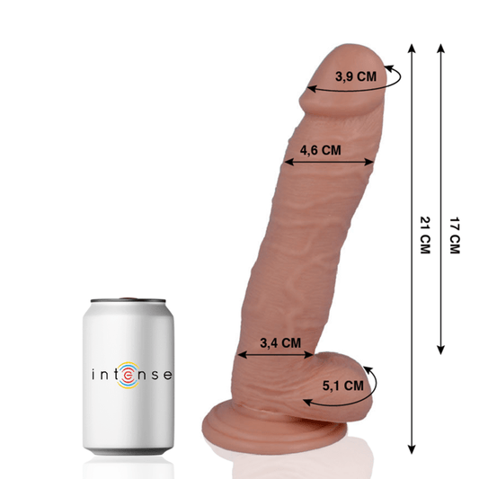 Dildo Realista MR INTENSE 21 cm - Ancho 4.6 cm - Lover Dreams