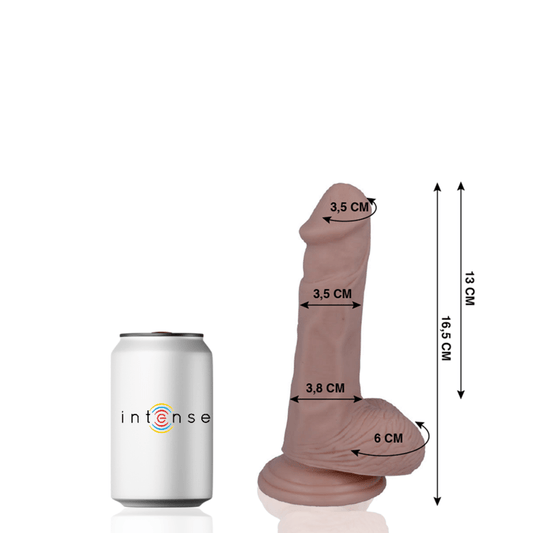 Dildo Realista MR INTENSE de 16.5 cm - Diámetro 3.5 cm - Lover Dreams