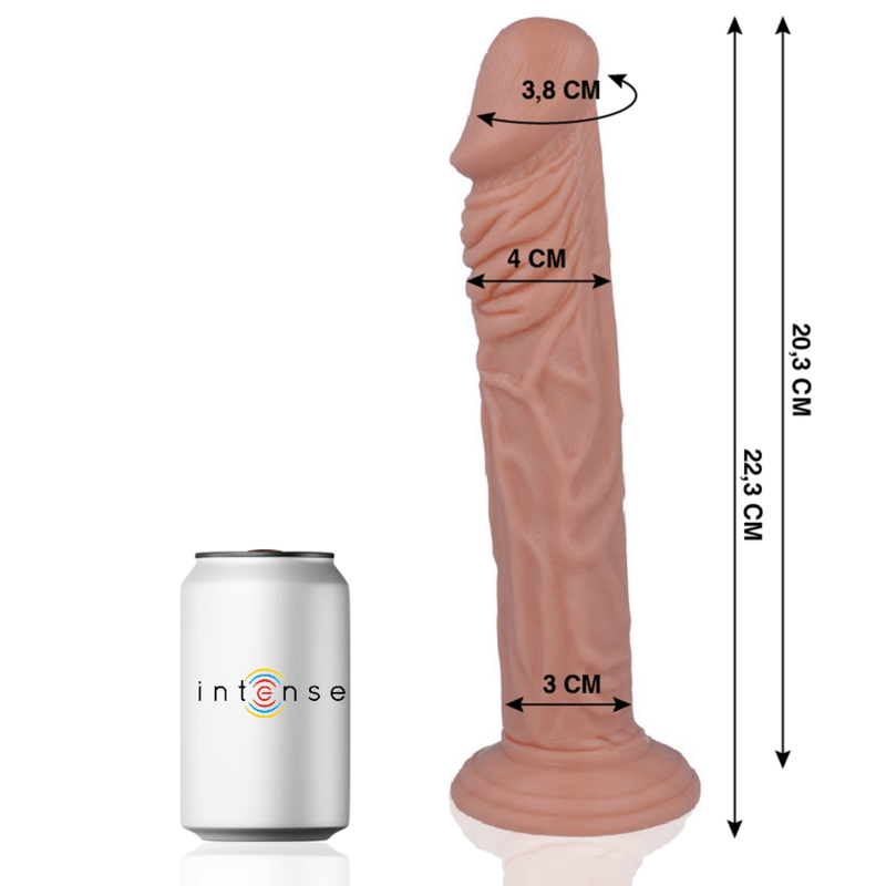 Dildo Realístico MR Intense 27 - Tamaño 22.3 cm x 4 cm - Lover Dreams