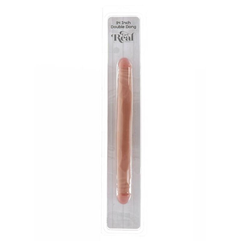 Doble Consolador Realista 35 cm en Tono Natural - Get Real - Lover Dreams