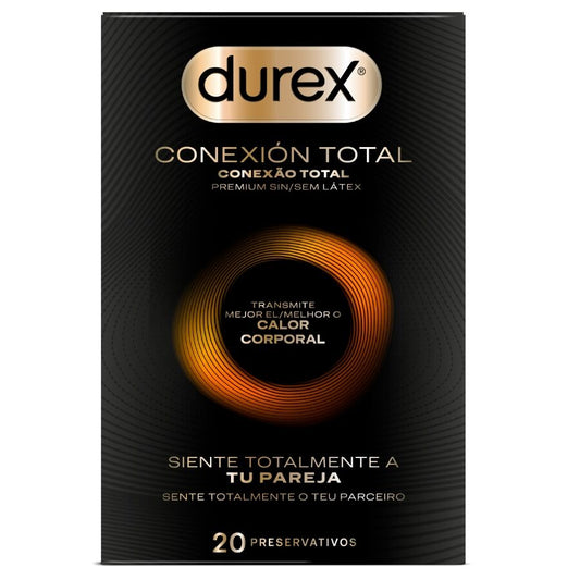 DUREX - CONEXIÓN TOTAL ULTRA FINO PLUS SIN LÁTEX 20 UNIDADES - Lover Dreams