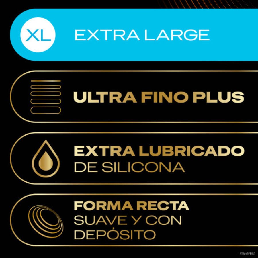 DUREX - CONEXIÓN TOTAL XL ULTRA FINO PLUS SIN LÁTEX 10 UNIDADES - Lover Dreams