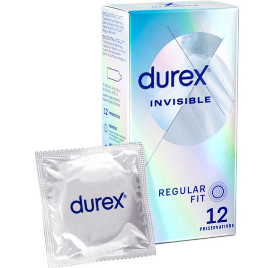 Durex Invisible: Preservativos Ultra Finos para Máxima Sensibilidad y Protección Segura - Lover Dreams